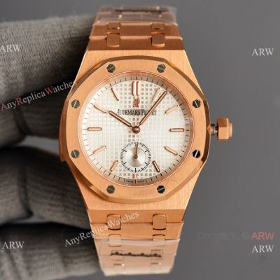 Swiss Quality Replica Audemars Piguet Royal Oak 42mm 1252 Watch Rose Gold Citizen 8215